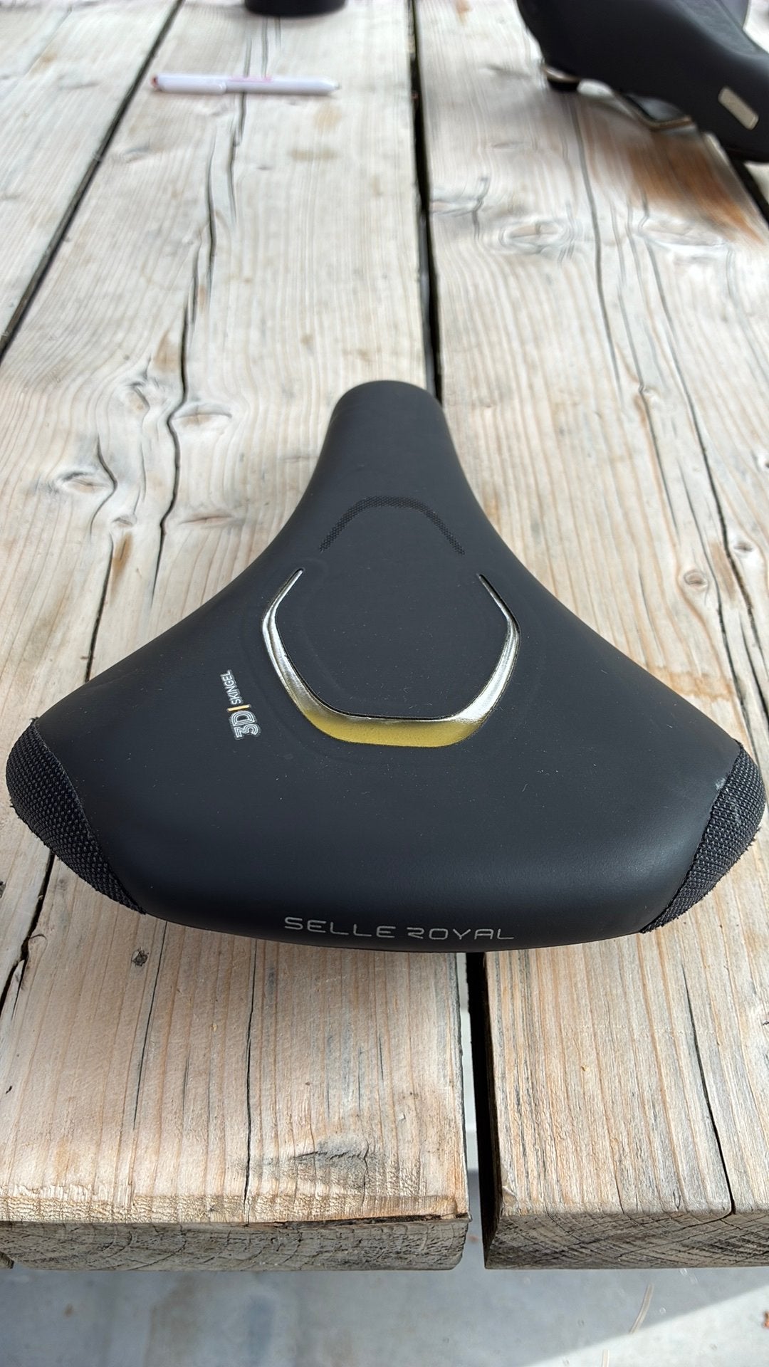 Selle royal breed gel fietszadel, Ophalen of Verzenden, Zo goed als nieuw