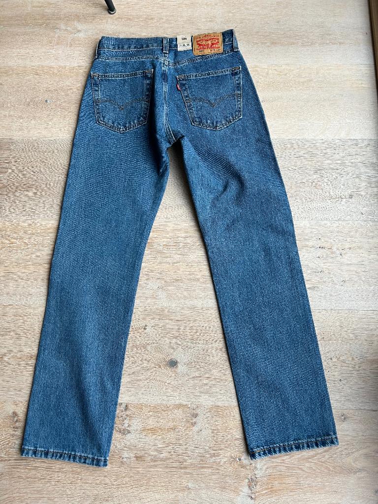 Levi's 505 spijkerbroek, W30/L32, Blauw, Nieuw, W32 (confectie 46) of kleiner, Ophalen of Verzenden
