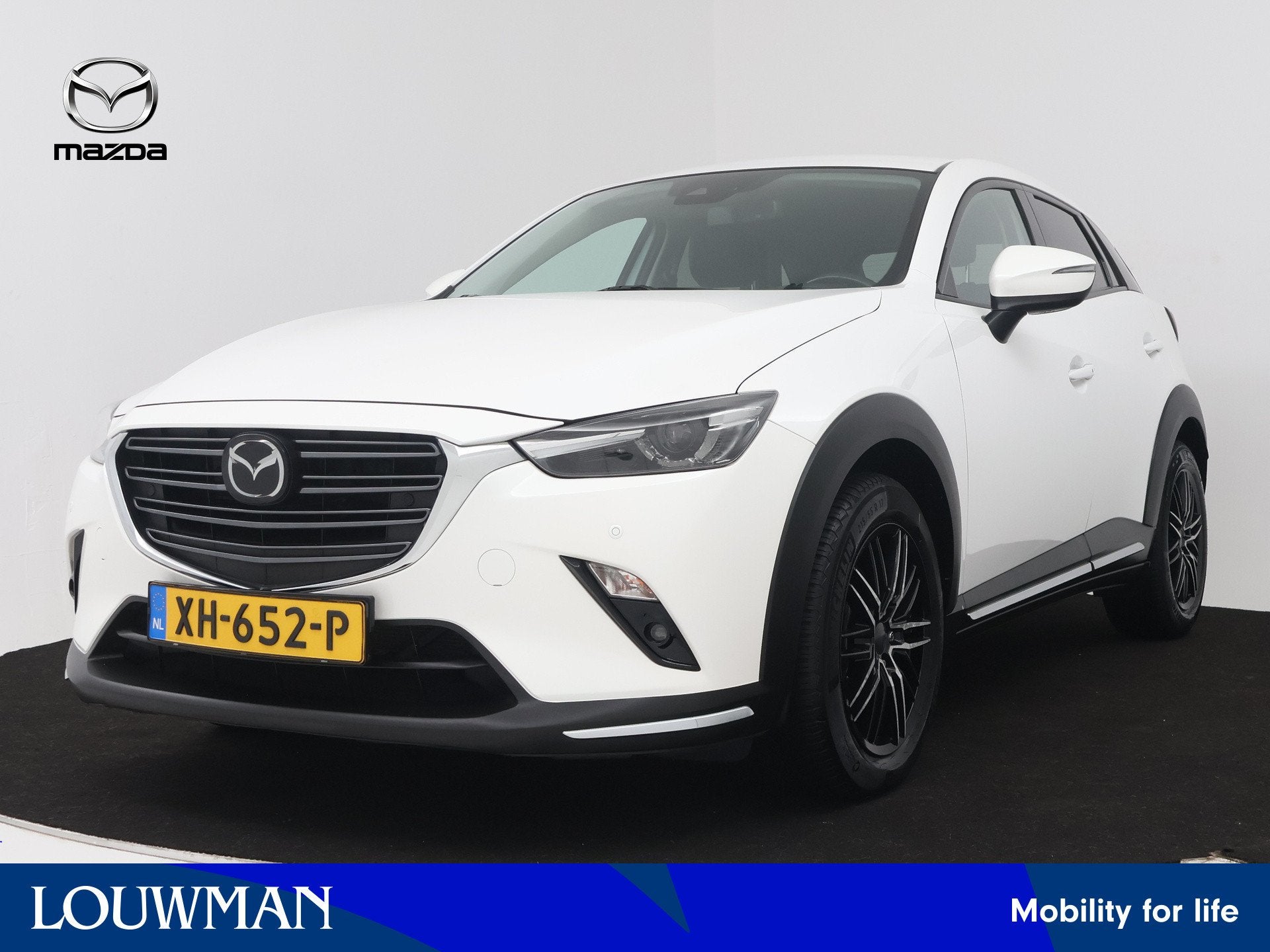 Mazda CX-3 2.0 SkyActiv-G 120 GT-M | Trekhaak | BOSE | Leder, Auto's, 4 cilinders, Wit, Handgeschakeld, SUV of Terreinwagen