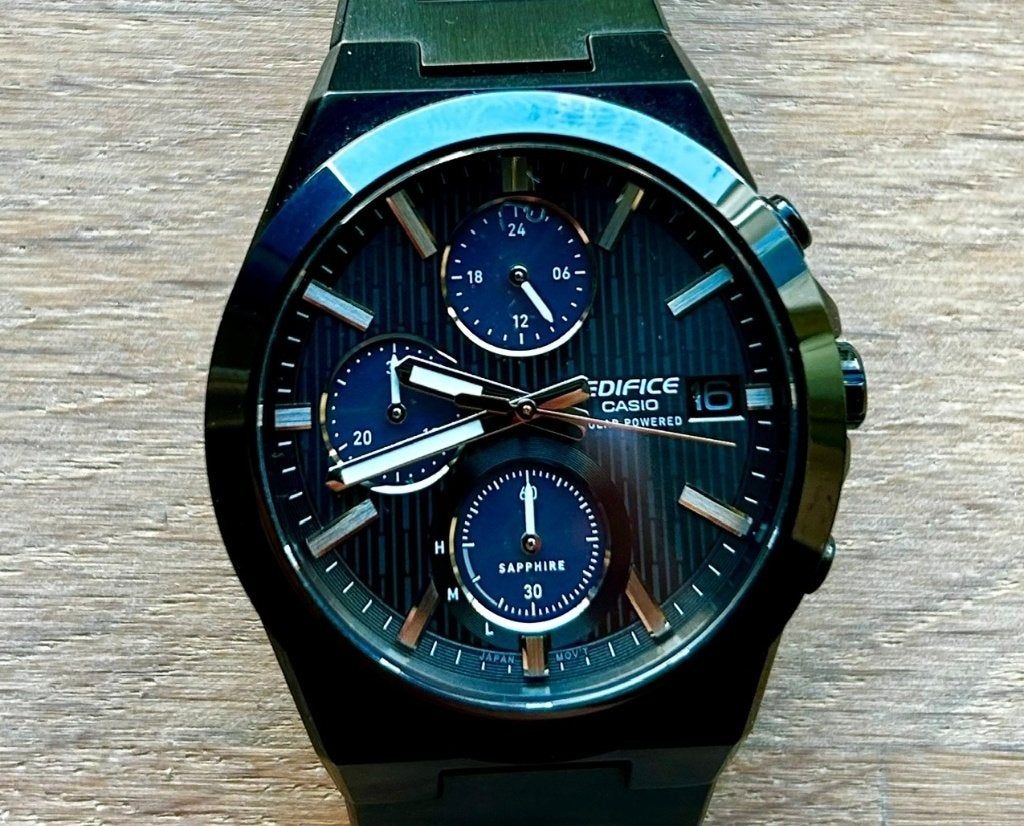 Casio Edifice horloge, Staal, Staal, Polshorloge, Zo goed als nieuw