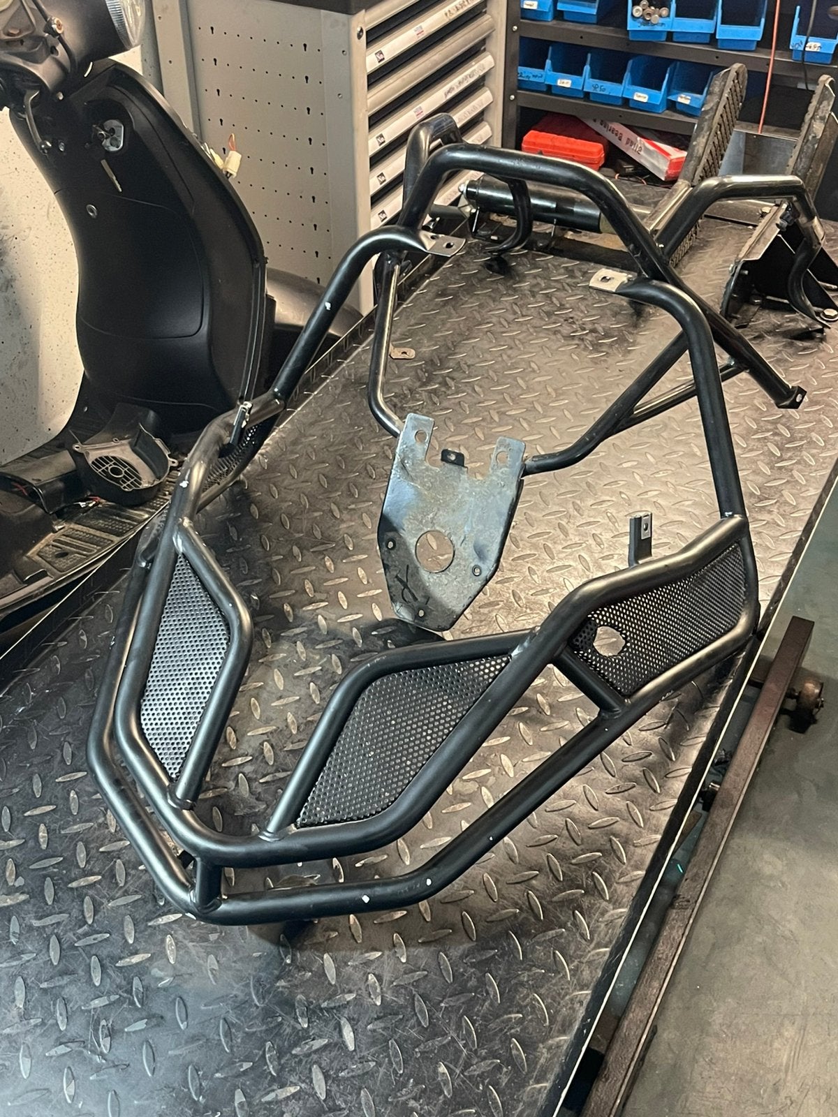 Framebeugel SET Gilera Fuoco 500 ( Voor & Achter ), Ophalen of Verzenden, Gebruikt, Frame