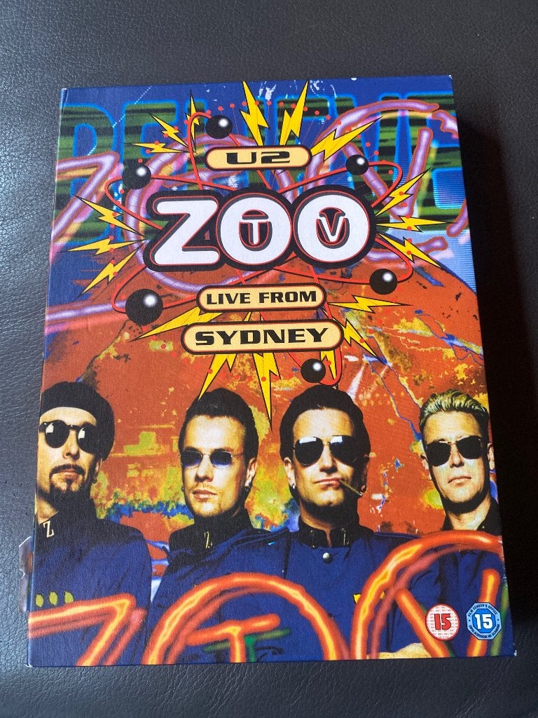 U2 Zoo TV Live From Sydney DVD - Concertregistratie, Cd's en Dvd's, Spaans, Engels, Ophalen of Verzenden, Zo goed als nieuw