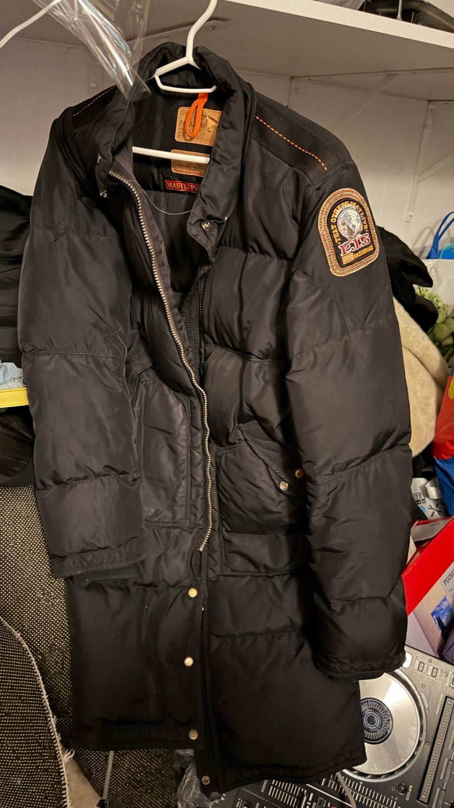 Originele Parajumpers Long Bear - Maat S, Ophalen of Verzenden, Gedragen, Maat 36 (S), Zwart
