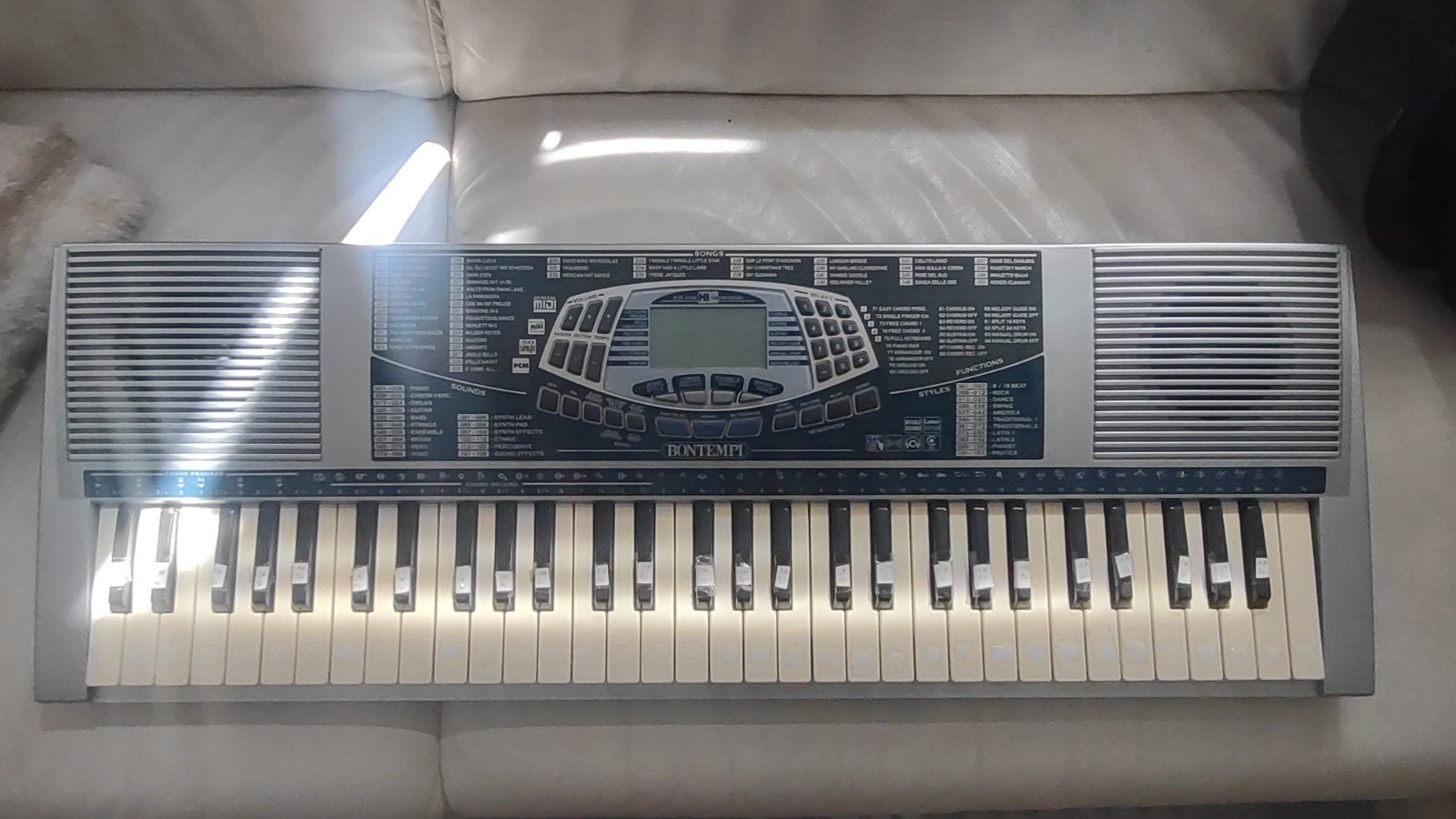 Bontempi Digitale Keyboard - Perfect voor Beginners, Muziek en Instrumenten, Ophalen, 61 toetsen, Overige merken