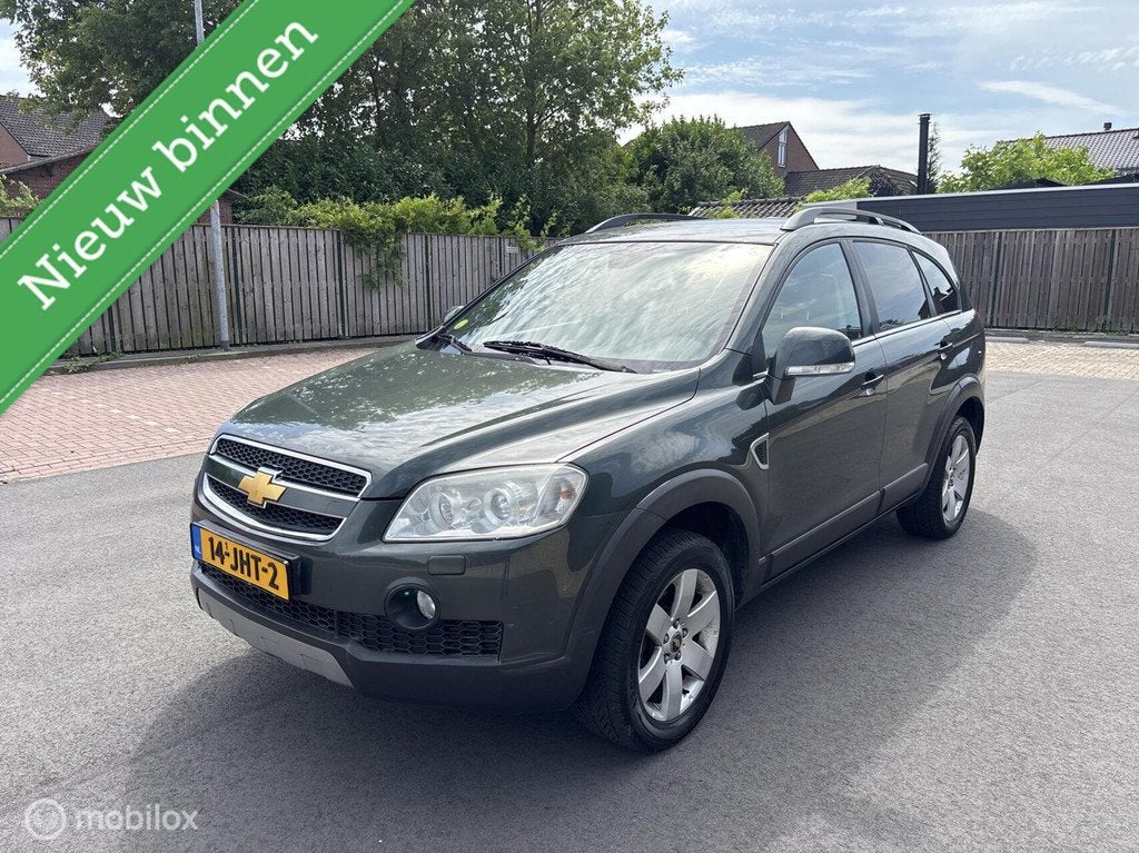 Chevrolet Captiva 2.4i Executive 2009 Nette auto 7 pers, Auto's, Chevrolet, 136 pk, Gebruikt, 4 cilinders, 7 stoelen