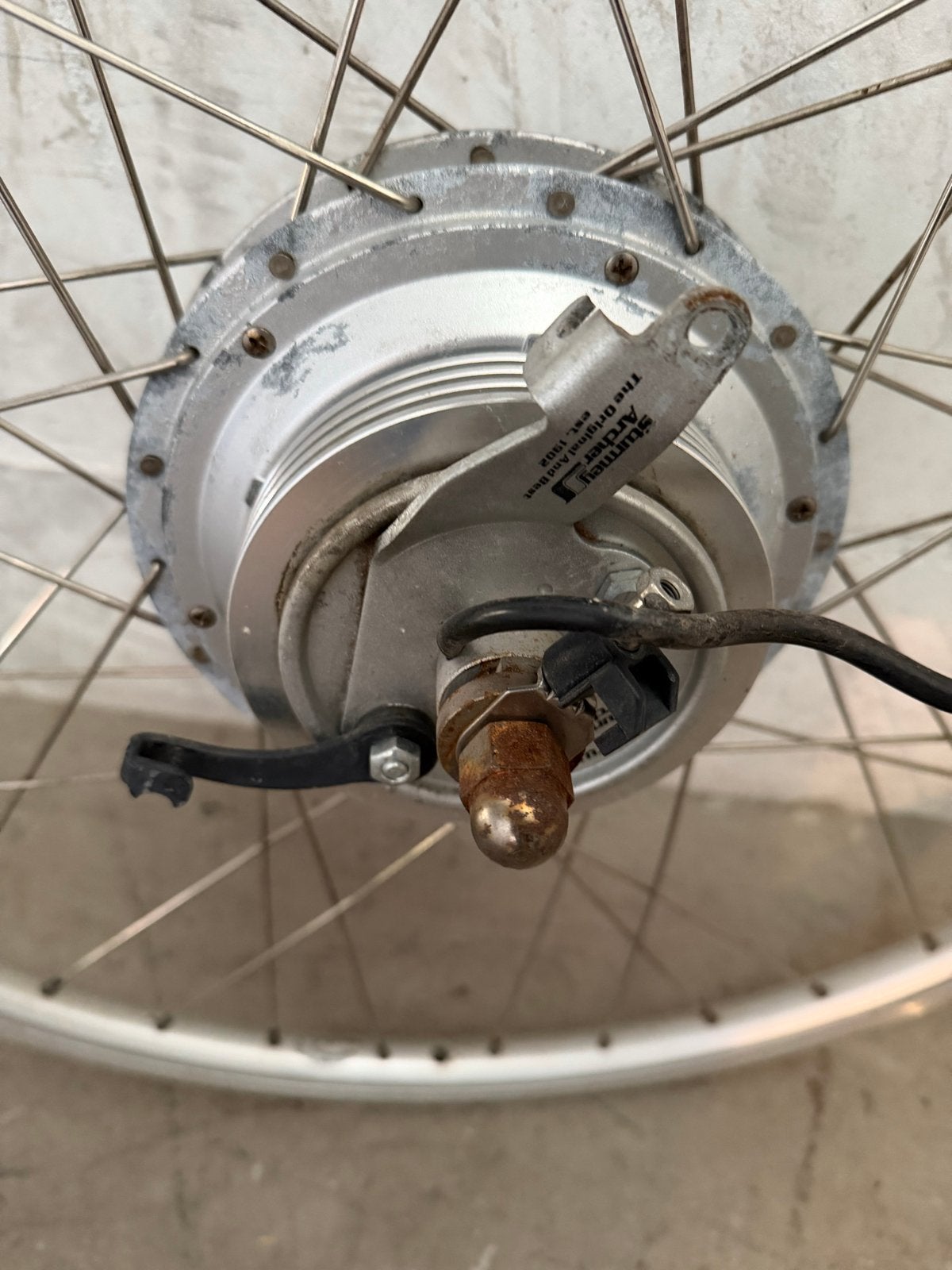 Wielset met trommelrem voor Sparta Batavus Koga Ion, Sparta, Gebruikt, Ophalen of Verzenden, Aluminium