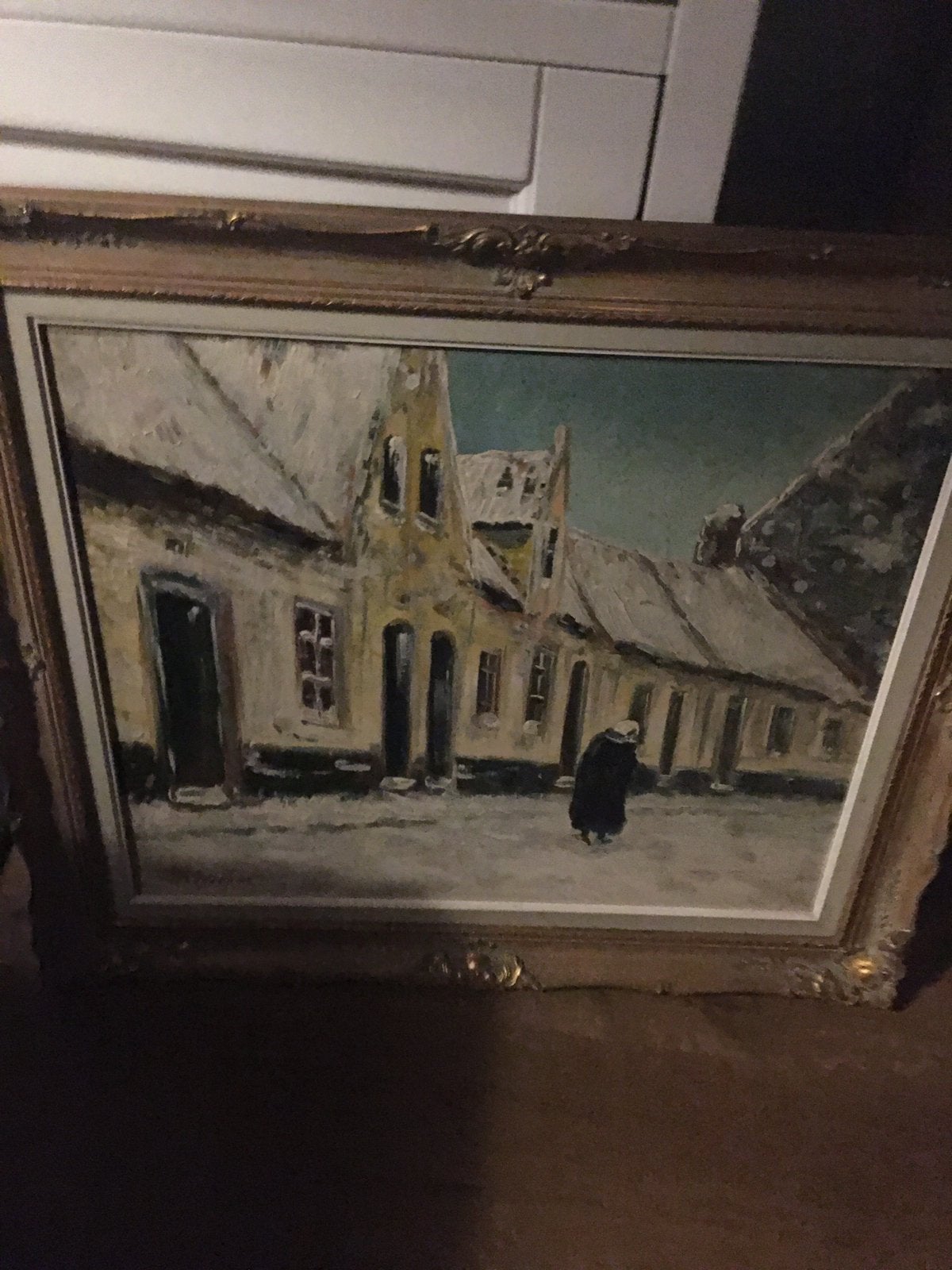 Begijnhof bij dag en nacht 2 werken Haegebaert, Antiek en Kunst, Ophalen