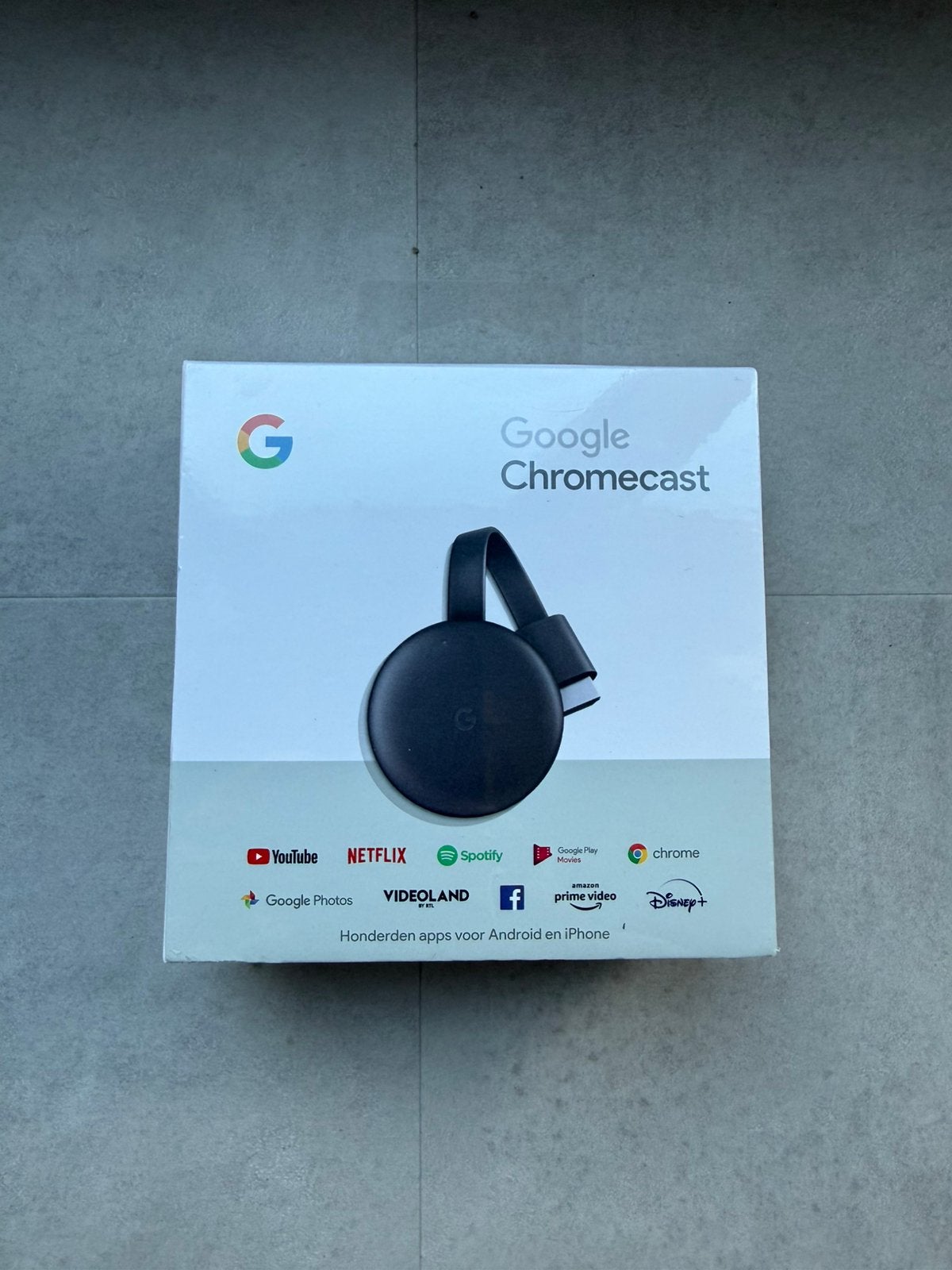 Google Chromecast NIEUW IN FOLIE Generatie 3 Origineel, Ophalen of Verzenden, Zo goed als nieuw