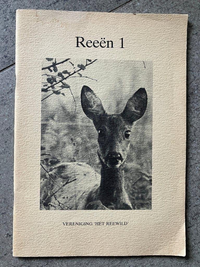 Reeën 1 - Vereniging 'Het Reewild' (1982), Gelezen, Ophalen of Verzenden, J. Poutsma, Overige diersoorten