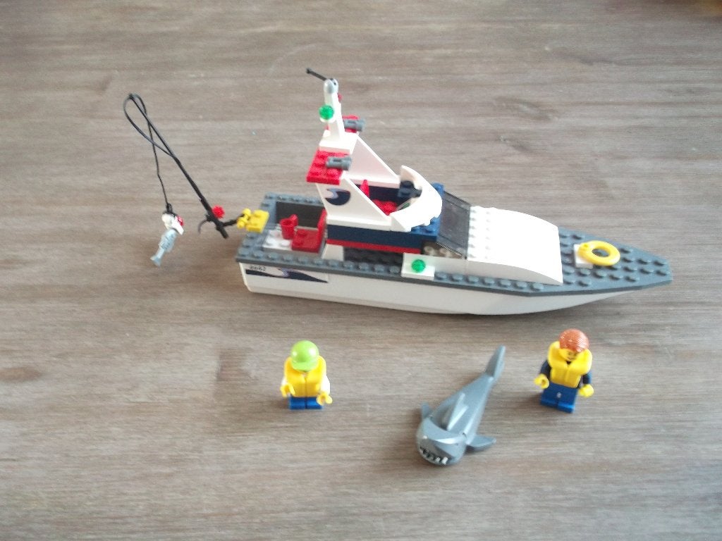 lego 4642 fishing boat (2011), Ophalen of Verzenden, Gebruikt, Complete set, Lego