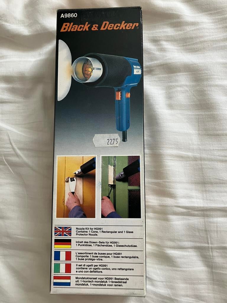 Black & Decker Mondstukset voor HG991 Verfstripper Nieuw, Ophalen, Nieuw, Overige typen