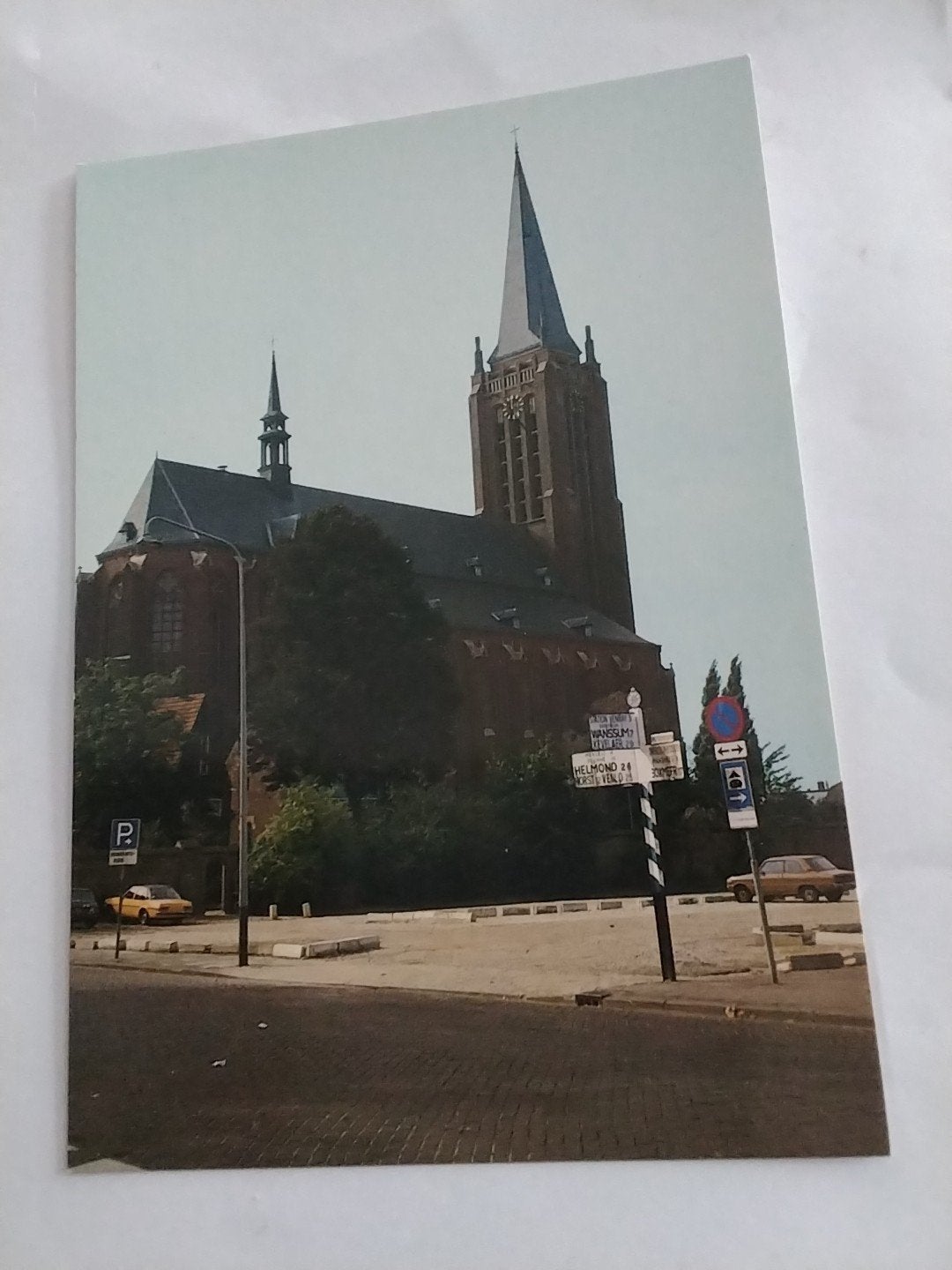 Oude Ansichtkaart Venray Grote Kerk, Ophalen of Verzenden, Zuid-Holland