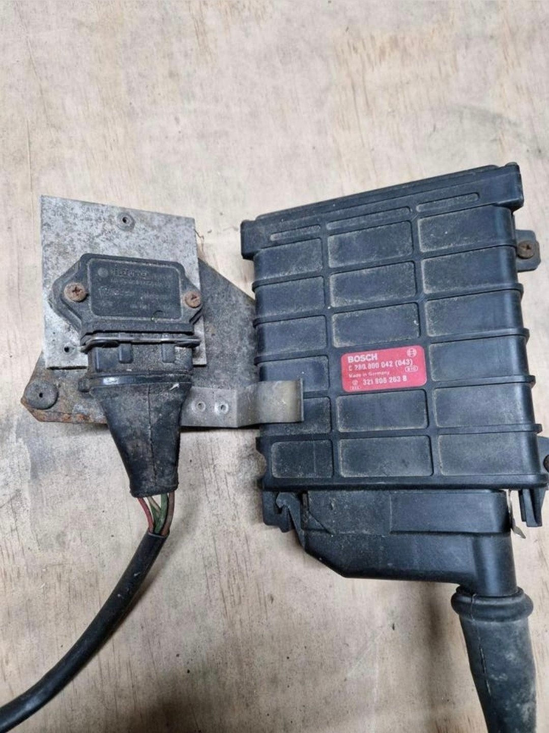 Bosch motor regelapparaat voor diverse VW / Audi modellen., Auto-onderdelen, Ophalen of Verzenden, Gebruikt, Audi