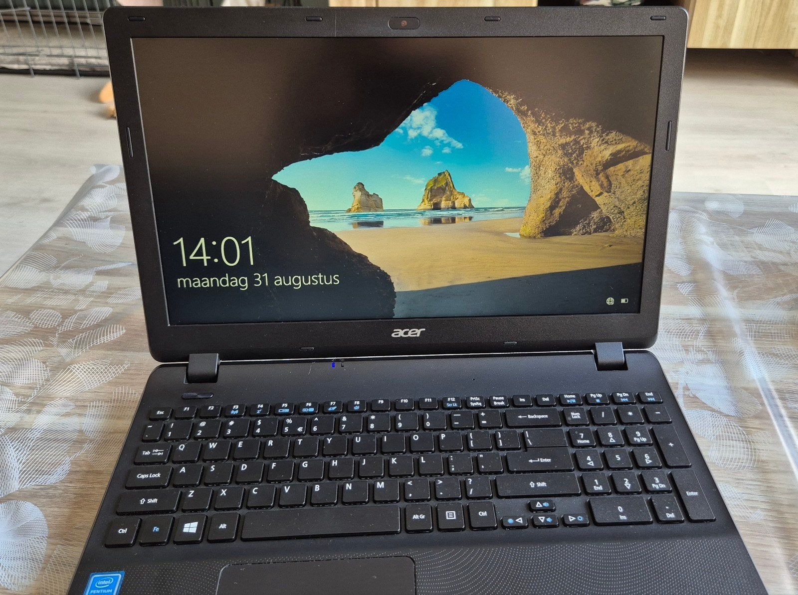 Acer Aspire laptop 17" met windows 10, Ophalen of Verzenden, 17 inch of meer, 2 tot 3 Ghz