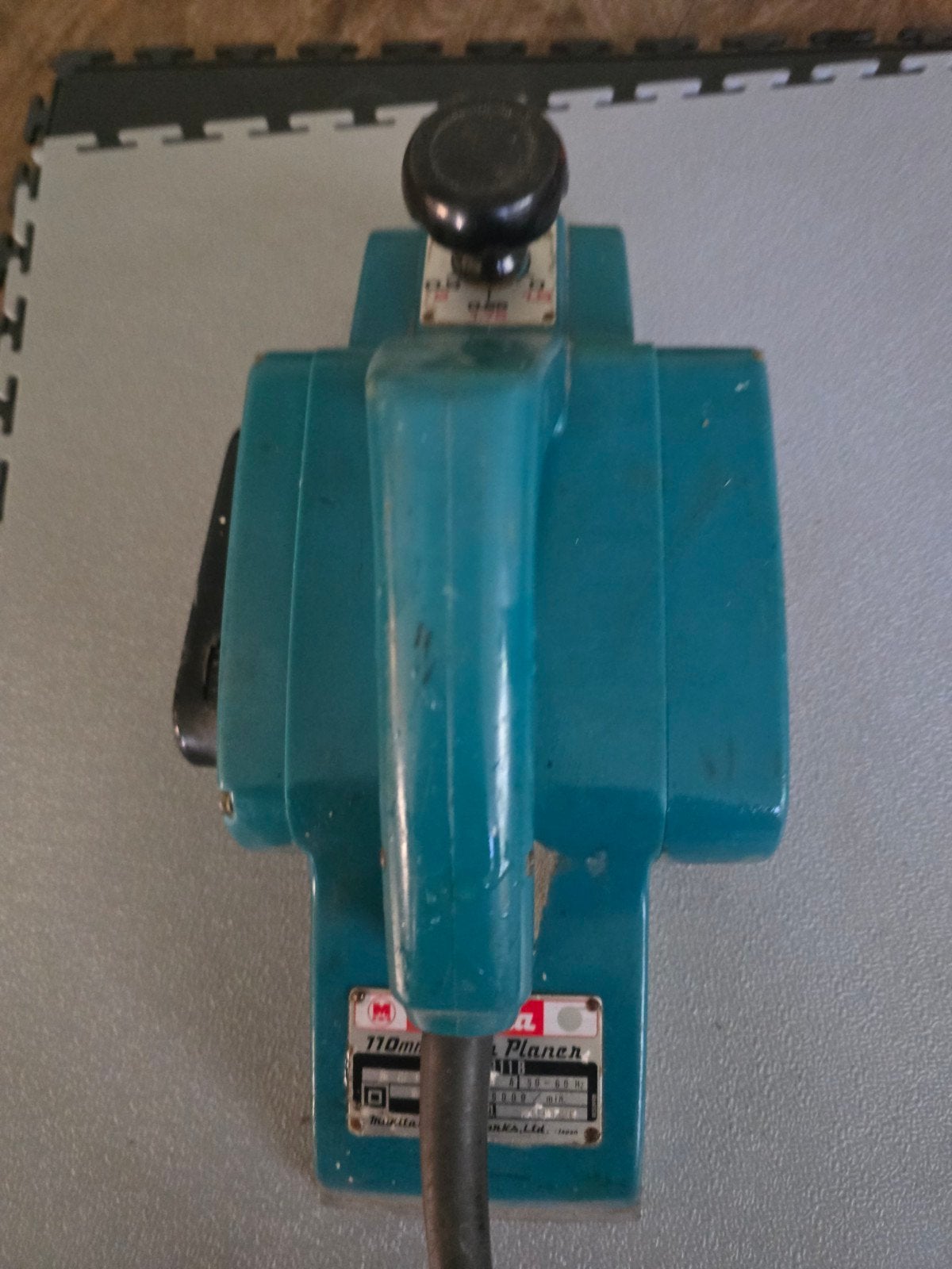 Makita 110mm Power Planer Model: 1911B, Ophalen of Verzenden, Gebruikt