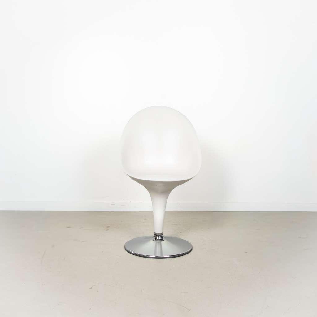 15x Magis Bombo Stoel Wit Kunststof - Chroom, Huis en Inrichting, Stoelen, Niet ingevuld, Gebruikt, Wit, Niet ingevuld