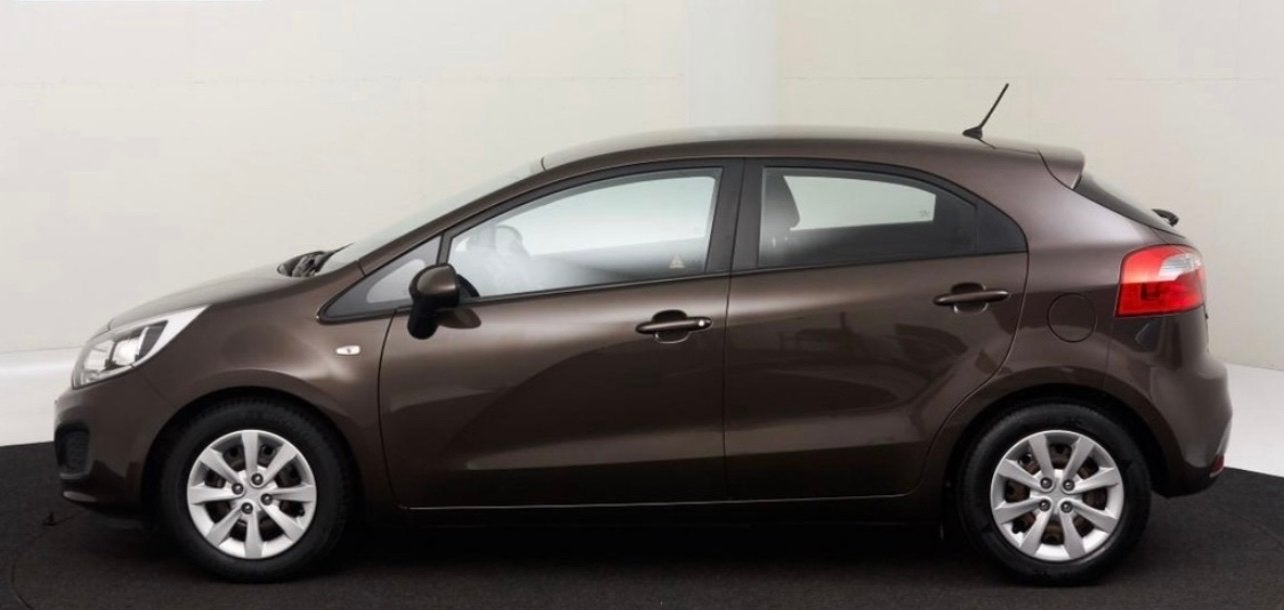 Kia Rio 1.2 I 5DRS 2015 Bruin, Auto's, Voorwielaandrijving, 450 kg, 40 €/maand, 4 cilinders