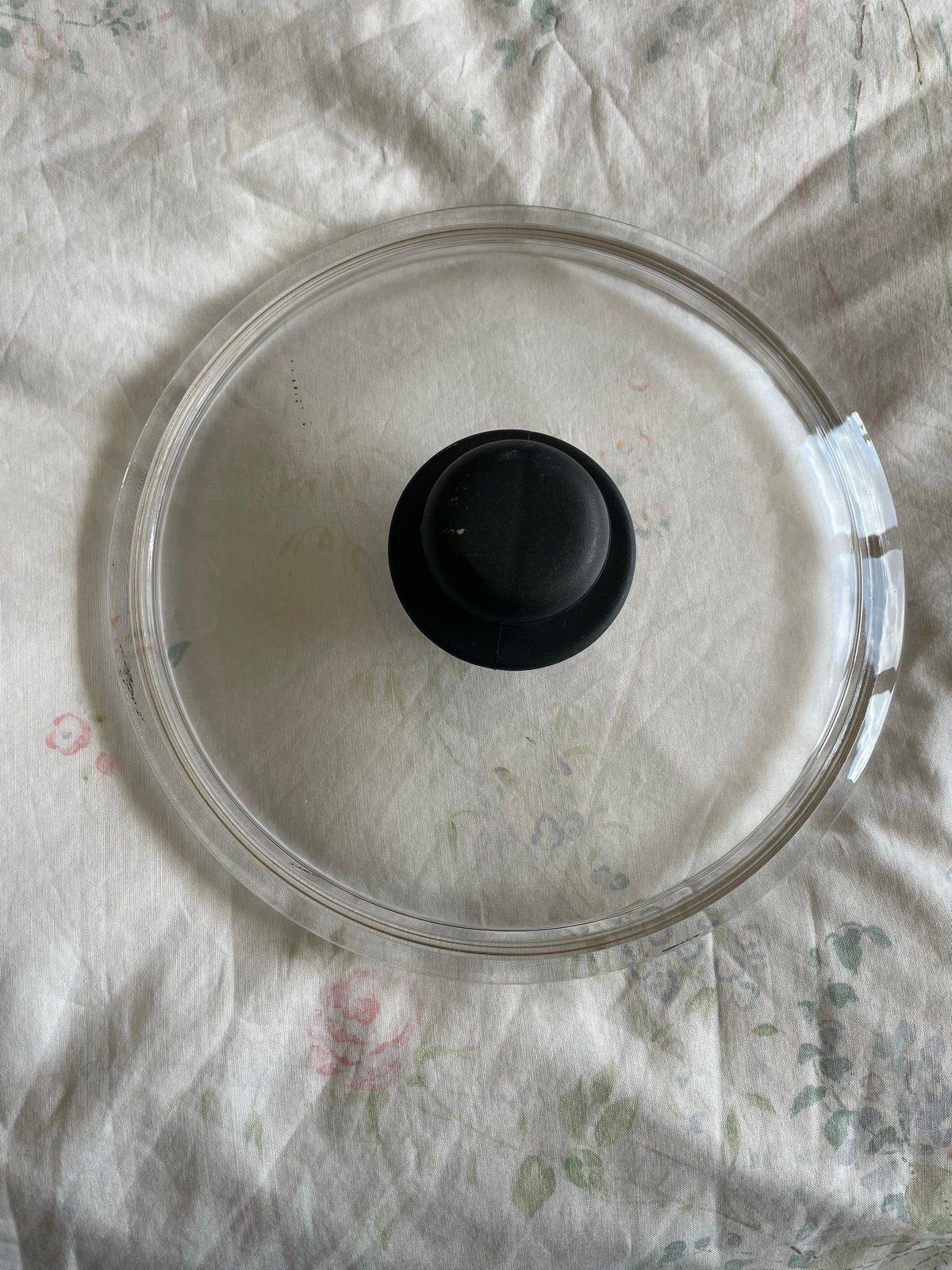 Glazen deksel voor pan, 24 cm diameter, Overige typen, Ophalen, Gebruikt, Glas