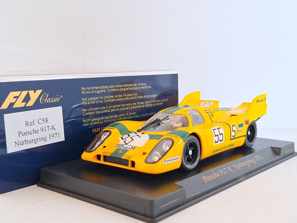 Fly Porsche 917-K Nurburgring #55 1971 C58, Overige merken, Racebaan, Fly, Nieuw