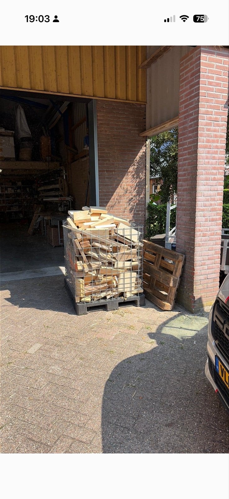 Brandhout vuren 1m3, Minder dan 3 m³, Ophalen, Overige houtsoorten, Blokken