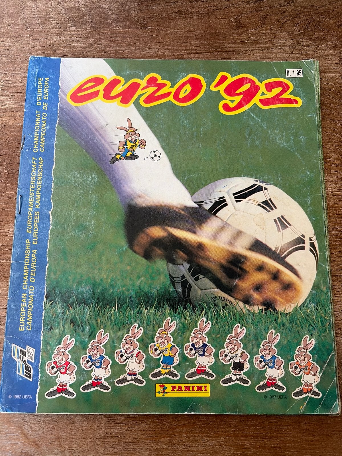 Panini Euro '92 Stickerboek - Compleet met alle stickers, Verzamelen, Sportartikelen en Voetbal, Ophalen of Verzenden, Gebruikt
