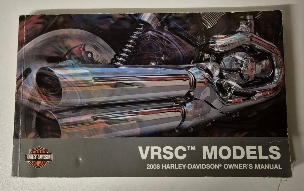 Harley-Davidson VRSC Models Owners Manual 2008, Motoren, Ophalen of Verzenden, Harley-Davidson of Buell