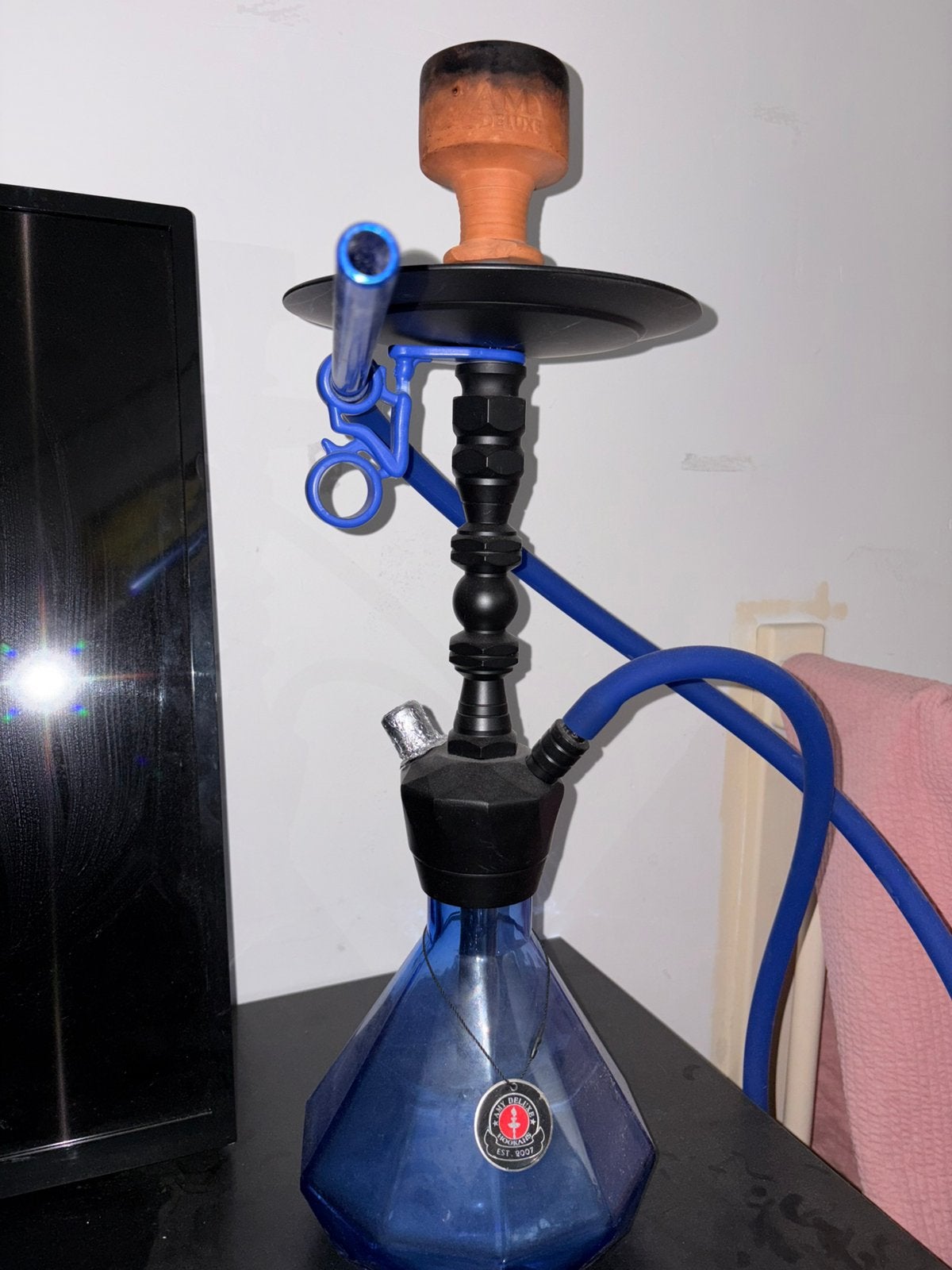 Shisha pijp, Ophalen, Gebruikt, (Water)pijp