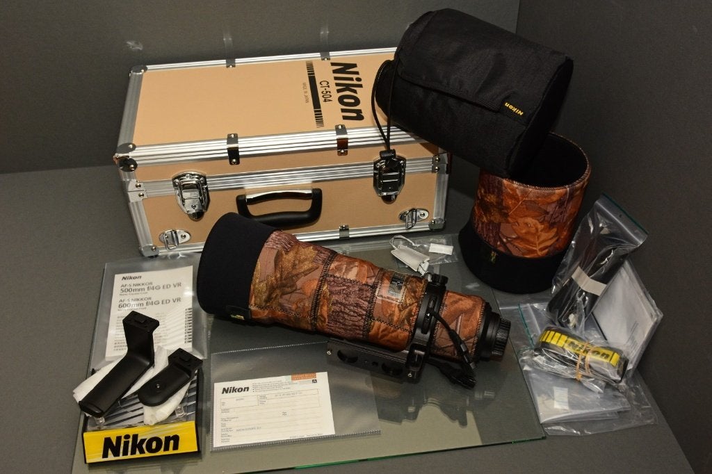 Nikon AF-S 500mm f/4G ED VR II, 98% mint, compleet, top, Ophalen of Verzenden, Zo goed als nieuw, Telelens