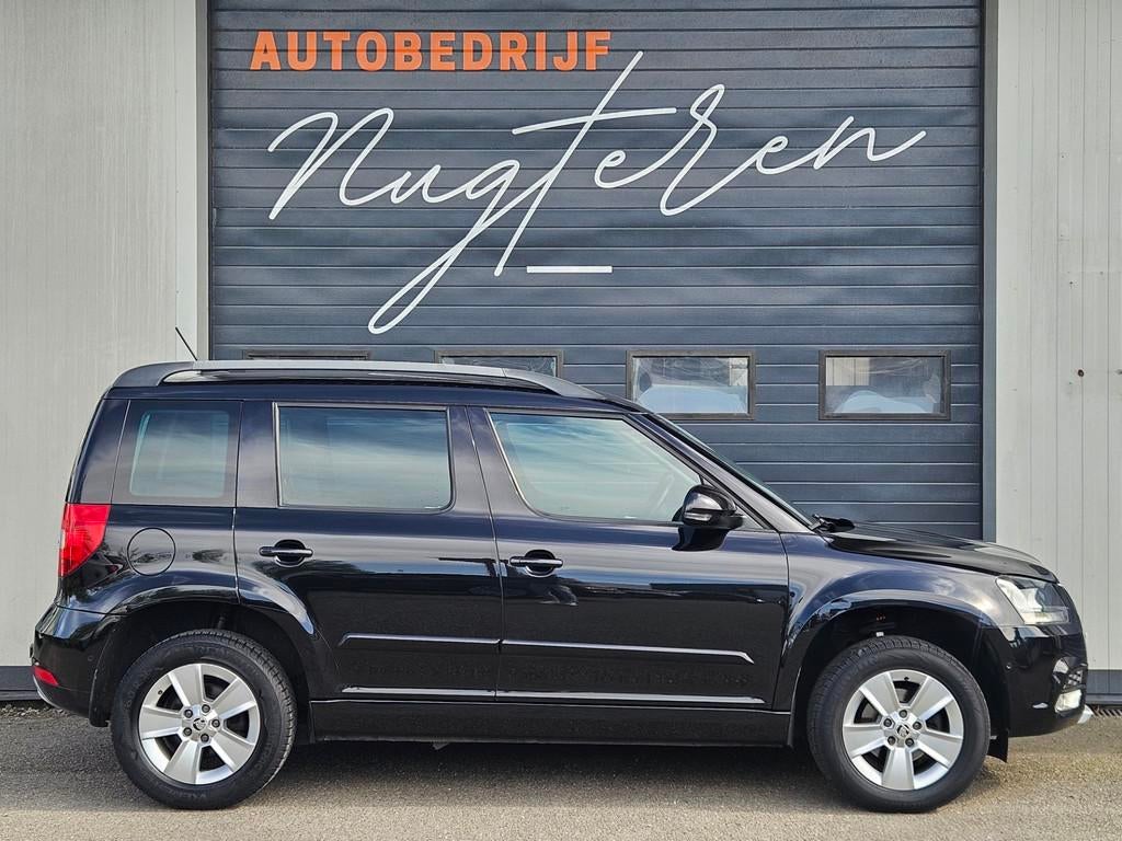 Skoda Yeti 1.4 TSI Ambition|Automaat|Trekhaak|Cruise, Euro 5, Gebruikt, Zwart, 4 cilinders