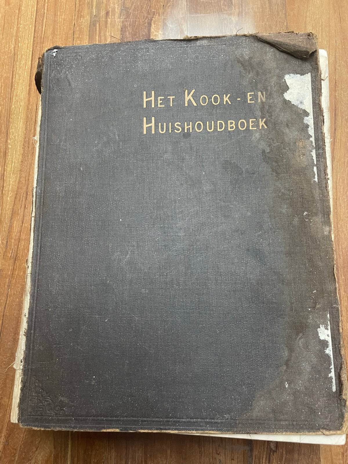 Het Kook- en Huishoudboek - Antiek Kookboek 1908, Boeken, Ophalen of Verzenden, Gelezen, Nederland en België, Voorgerechten en Soepen