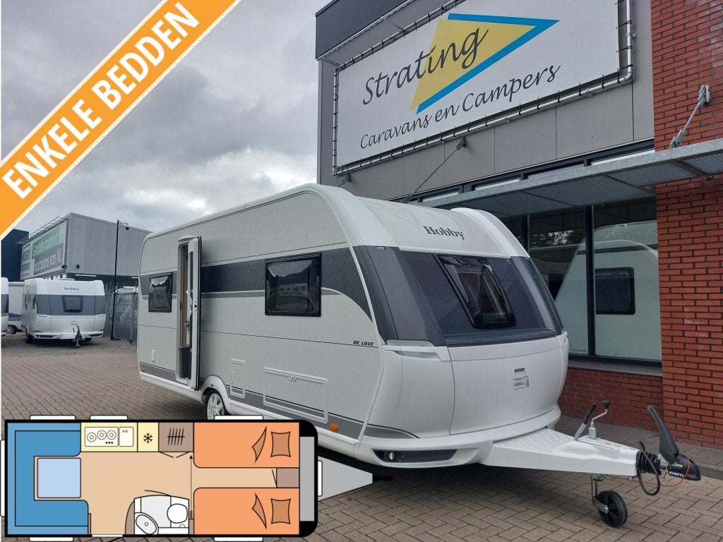 Hobby De Luxe 540 UL NIEUW BINNEN MODEL 2026!!, Schokbreker, Rondzit, Hobby, Bedrijf