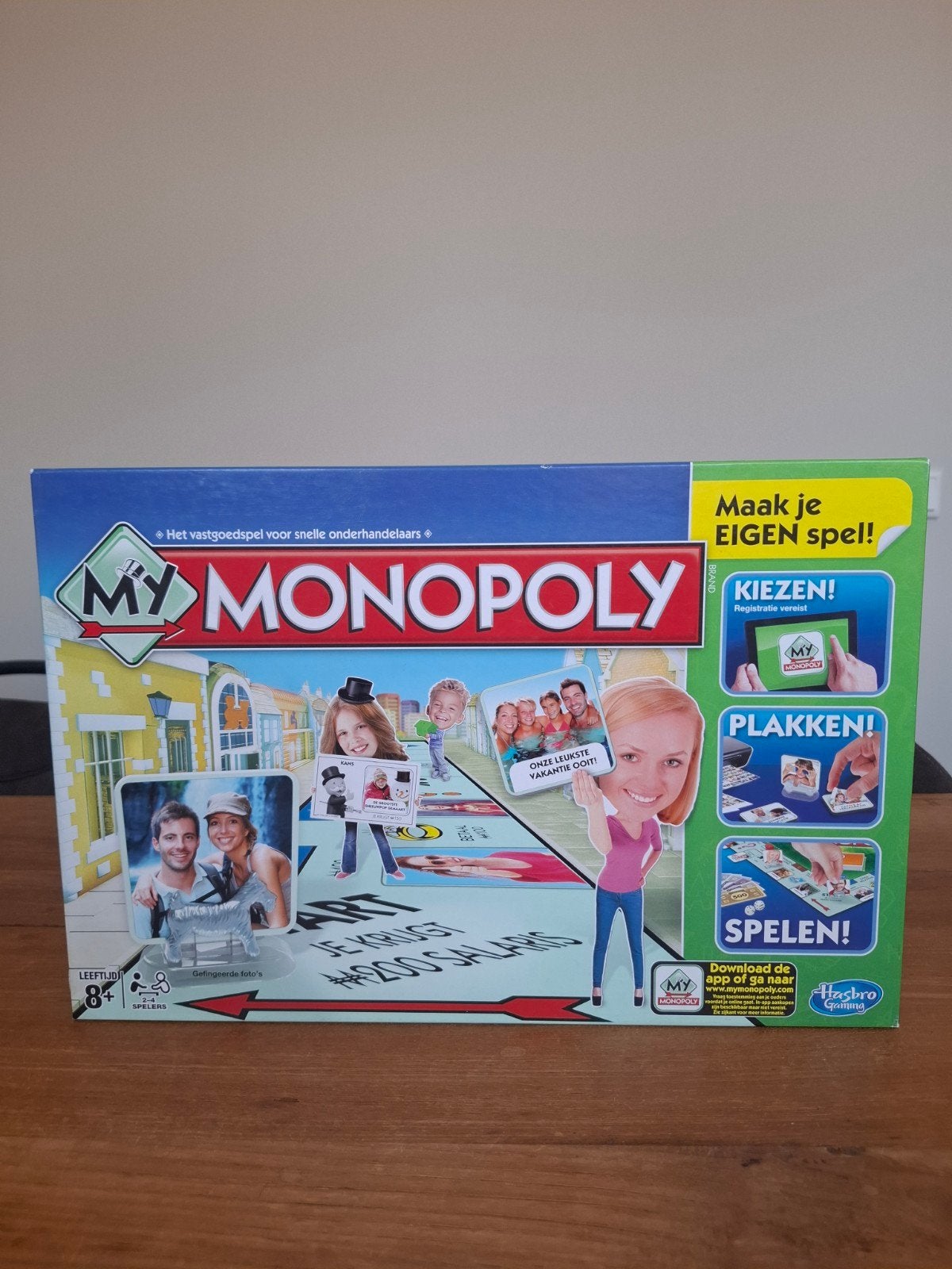 Nieuw! My Monopoly bordspel - Maak je eigen spel!, Drie of vier spelers, Ophalen of Verzenden, Nieuw, Hasbro