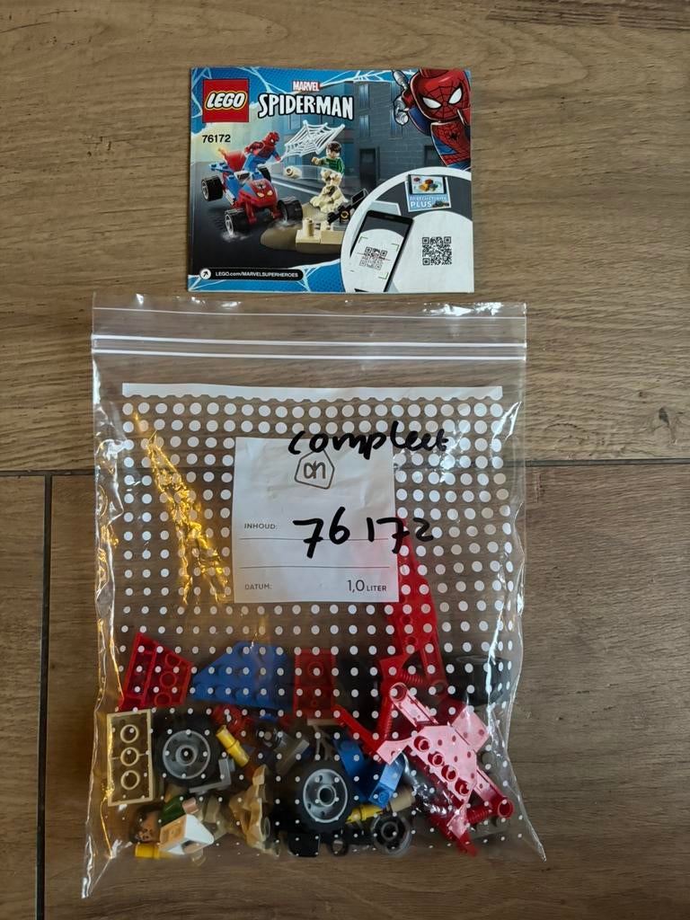 LEGO 76172 Spider-Man en Sandman duel, Ophalen of Verzenden, Zo goed als nieuw, Complete set, Lego
