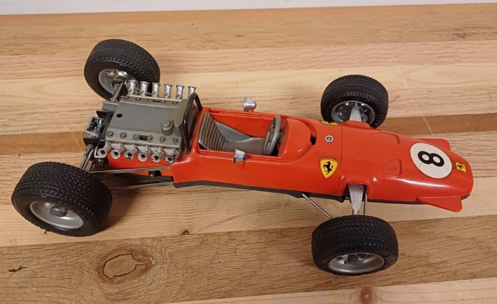 Schuco 1073 - Ferrari Formel 2 - 320ps 310 km/h, Ophalen of Verzenden, Gebruikt, Auto's