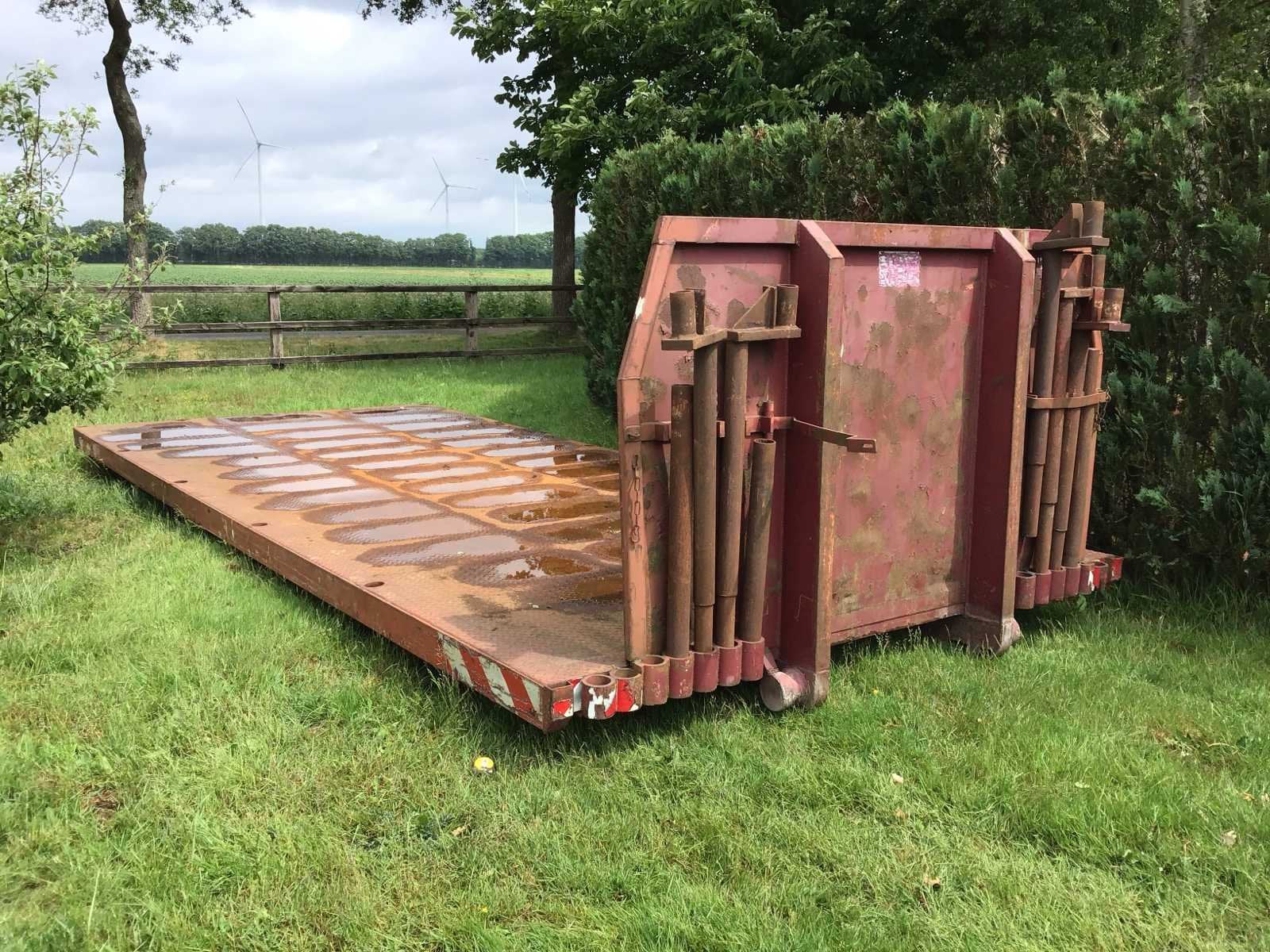 Laadvloer met kabelslede, Gebruikt