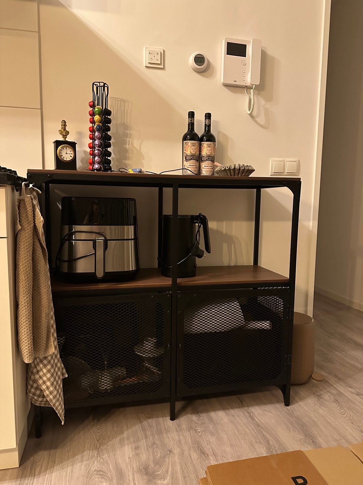 IKEA FJÄLLBO Stellingkast Zwart 100x95 cm, Ophalen, Zo goed als nieuw