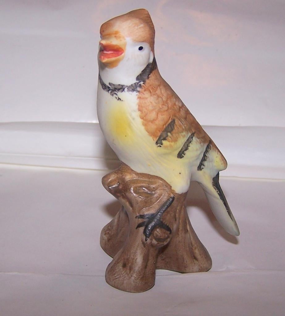 Prachtig keramisch vogelbeeldje. Nwst., Verzamelen, Beelden en Beeldjes, Ophalen of Verzenden, Zo goed als nieuw, Dier