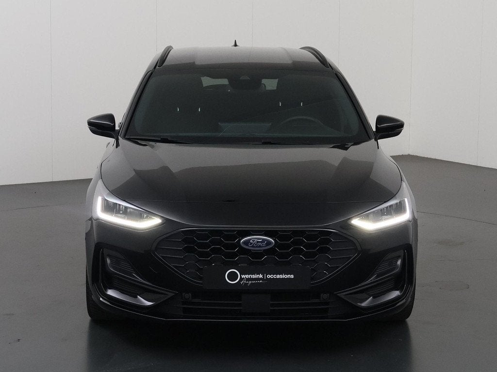 Ford Focus Wagon 1.0 EcoBoost Hybrid ST Line X | Afneembare, 1349 kg, Gebruikt, Zwart, Handgeschakeld