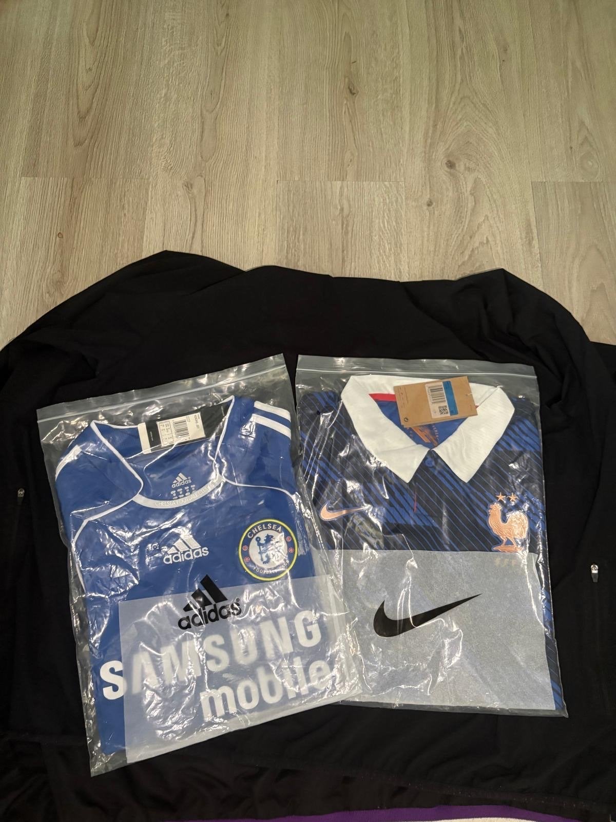 Florent Malouda* Chelsea (Adidas) en Frankrijk (Nike), Nieuw, Ophalen of Verzenden, Voetbal, Maat 48/50 (M)