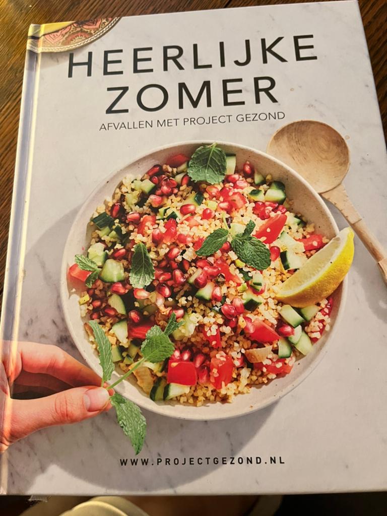 Project gezond: heerlijk zomer ( OPHALEN), Boeken, Kookboeken, Ophalen, Zo goed als nieuw, Overige typen, Gezond koken