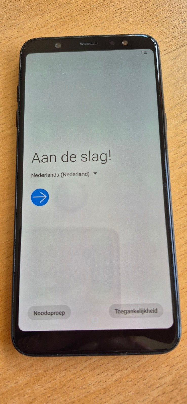 Samsung Galaxy A6+ 32GB Zwart met hoesje en lader, Gebruikt, Verzenden, Zwart, Zonder simlock