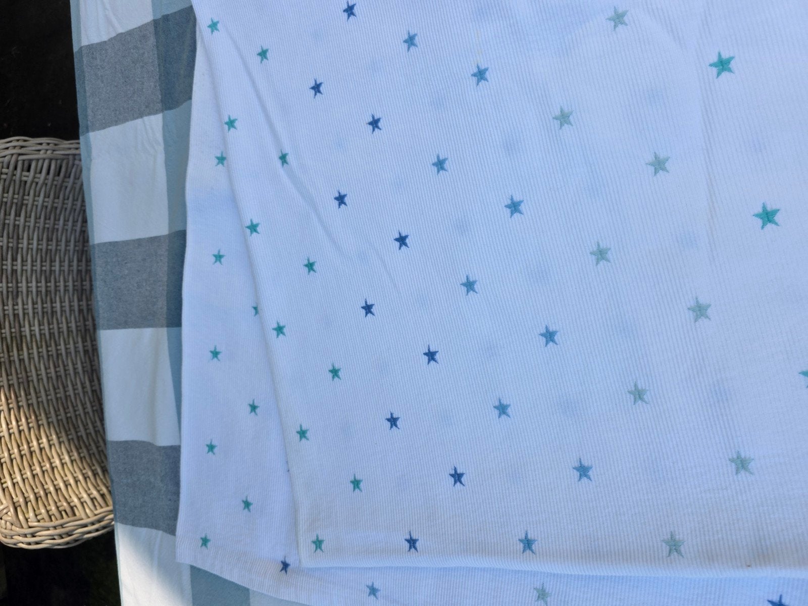 Zara Home Kids sprei met Sterrenpatroon, Ophalen of Verzenden, Nieuw, Jongetje of Meisje, Dekbedovertrek