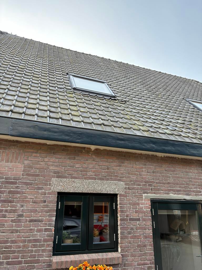 3 Velux Dakraam GGL-S06 114x118 met gootstukken Houtlook, Doe-het-zelf en Verbouw, Glas en Ramen, Ophalen, Gebruikt, 80 tot 120 cm