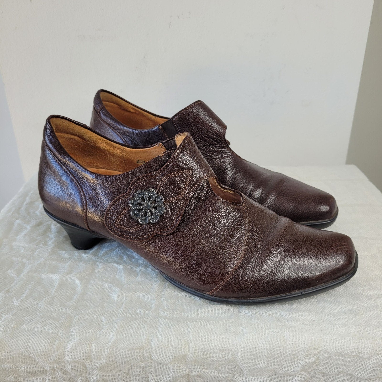 Think! pumps met bandje Mary Janes maat 38 bruin leer, Kleding | Dames, Schoenen, Schoenen met lage hakken, Bruin, Think!, Ophalen of Verzenden