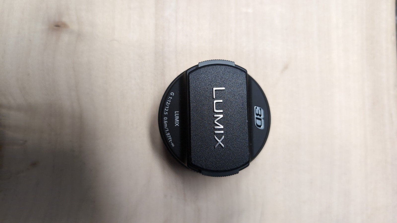 Panasonic Lumix G 12.5mm f/12 3D Lens (H-FT012) voor GH2, Audio, Tv en Foto, Fotografie | Lenzen en Objectieven, Autofocus, Ophalen of Verzenden