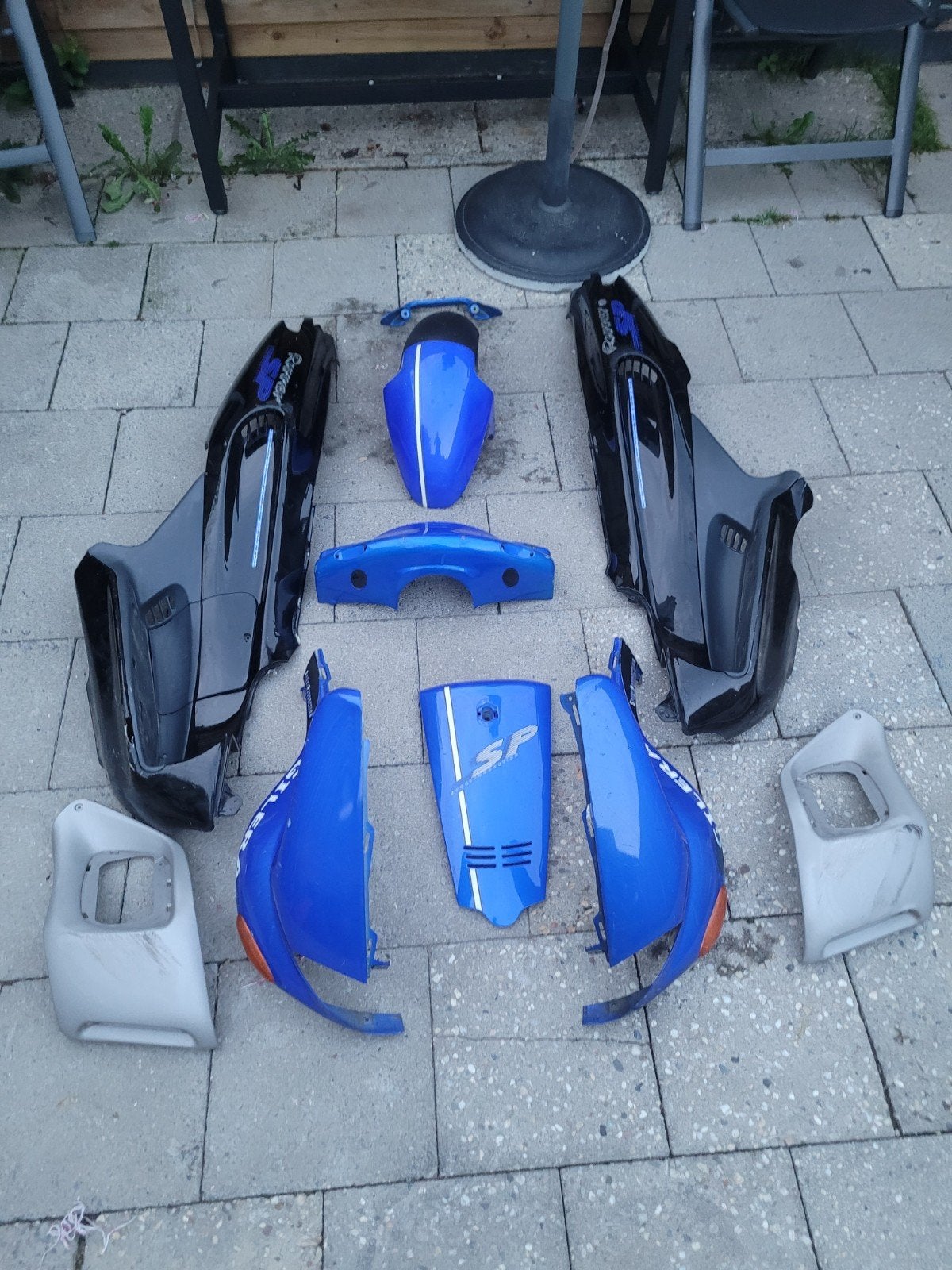 gilera runner sp kappenset , orgineel, Ophalen of Verzenden, Gebruikt, Kap, Overige merken