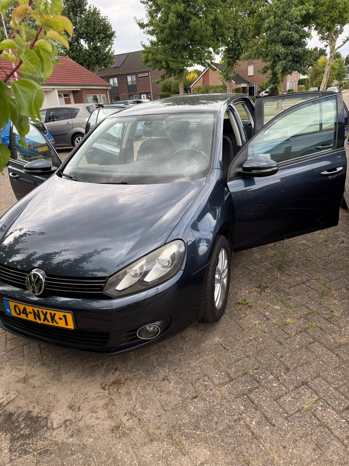 Volkswagen Golf 1.6 75KW 2009 Blauw, Auto's, Voorwielaandrijving, Euro 5, Zwart, 4 cilinders