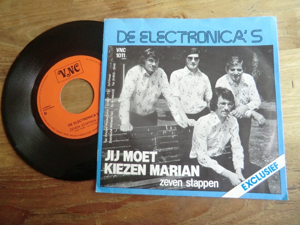 de electronica's     jij moet kiezen marian/zeven stappen, Verzenden, Zo goed als nieuw, Nederlandstalig