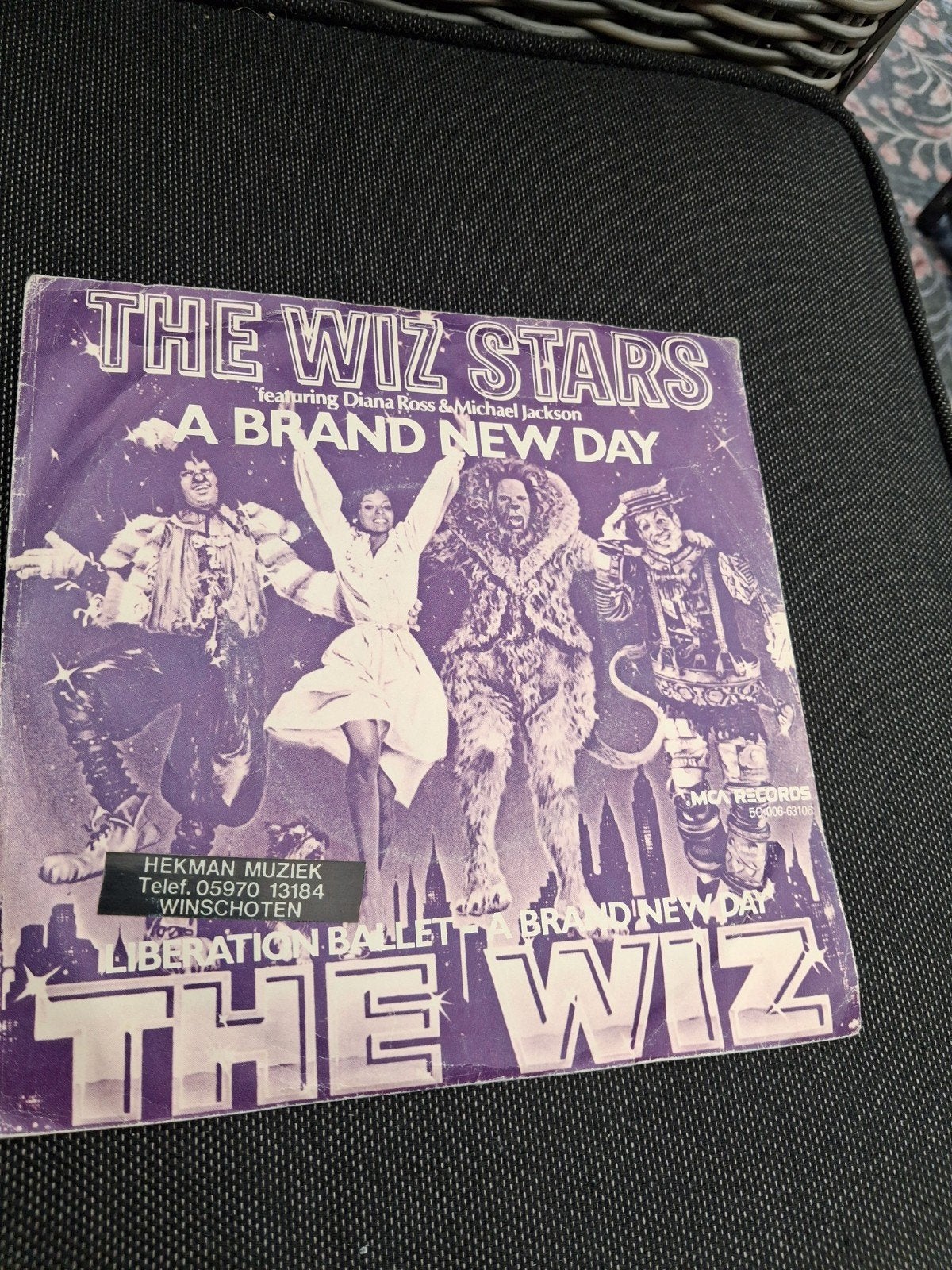 The wiz  stars a brand New day, Cd's en Dvd's, Vinyl Singles, Ophalen of Verzenden