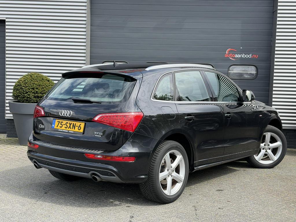 Audi Q5 2.0 TFSI quattro S-Line | Bang & Olufsen | Sportstoe, Automaat, Zwart, 4 cilinders, Leder en Stof